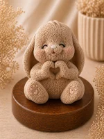 Мыло декоративное «Зайчик с сердцем» — изображение 3