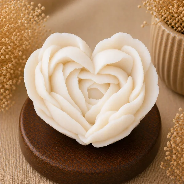 Мыло декоративное «Роза-сердце»