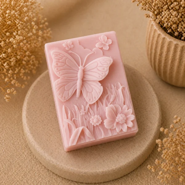 Мыло декоративное «Бабочка в цветах»