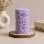 Свеча интерьерная «Цветы» цилиндр — изображение 5