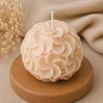 Свеча декоративная «Цветочная сфера»