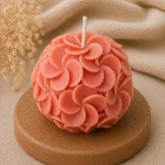 Свеча декоративная «Цветочная сфера» — изображение 2