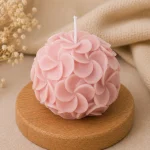 Свеча декоративная «Цветочная сфера» — изображение 5