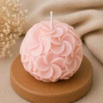 Свеча декоративная «Цветочная сфера» — изображение 6