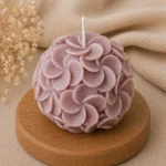 Свеча декоративная «Цветочная сфера» — изображение 7