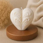 Свеча декоративная «Резное сердце» — изображение 5