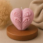 Свеча декоративная «Резное сердце» — изображение 6