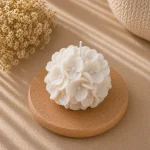 Свеча декоративная «Гортензия»