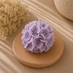 Свеча декоративная «Гортензия» — изображение 3