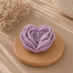 Свеча декоративная «Цветок сердце» — изображение 5