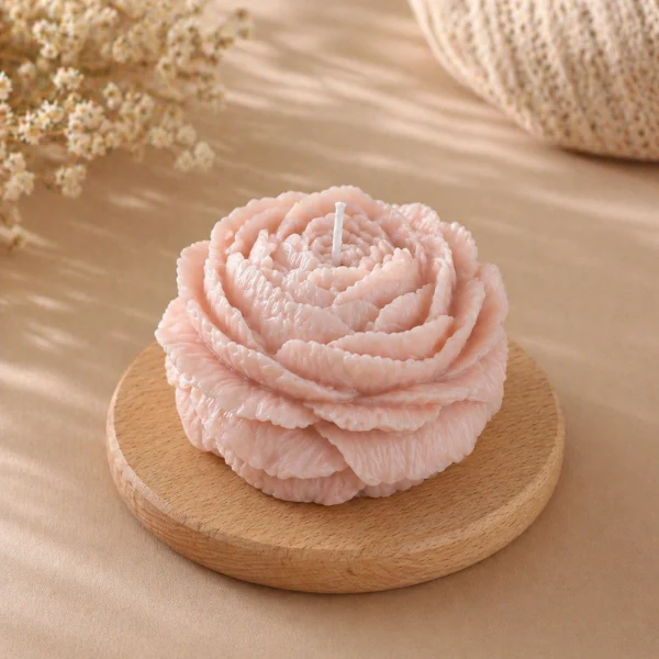 Свеча декоративная «Пион»