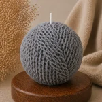 Свеча декоративная «Текстурный шар» — изображение 3