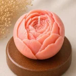 Свеча декоративная «Бутон пиона» — изображение 3