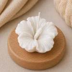 Свеча декоративная «Гибискус» — изображение 2