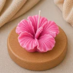 Свеча декоративная «Гибискус» — изображение 6