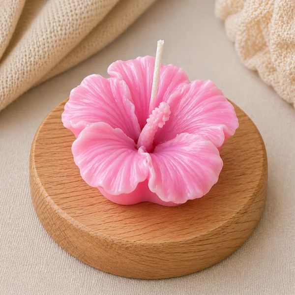 Свеча декоративная «Гибискус»